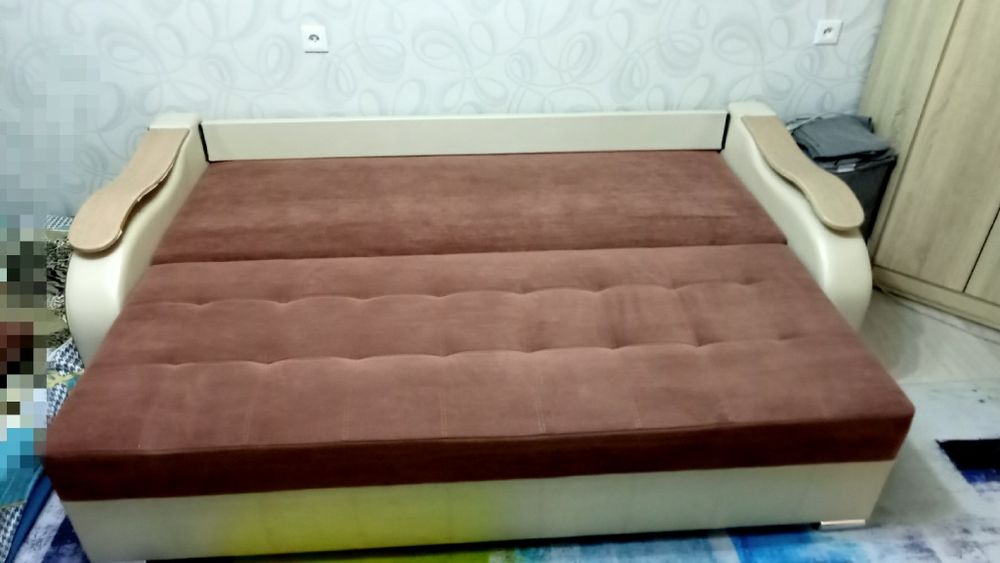 Диван с креслом складные