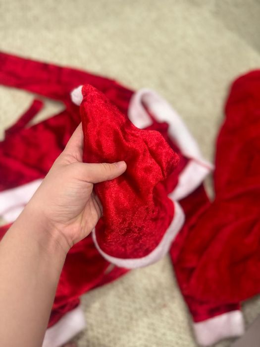 костюм деда мороза+мешок для подарков