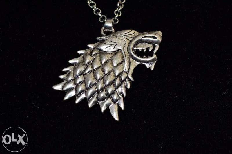 Колие Вълк от Игра на Тронове дом Старк / Game Of Thrones House Star