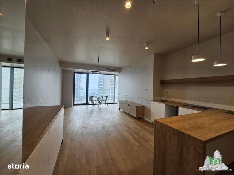 Apartament 2 camere vedere frontala la mare , complex exclusivist - di