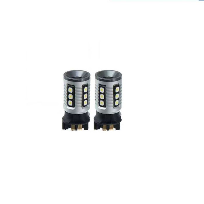 Set Becuri led Pw24W Pwy24W Canbus Xentech Light Alb sau portocaliu