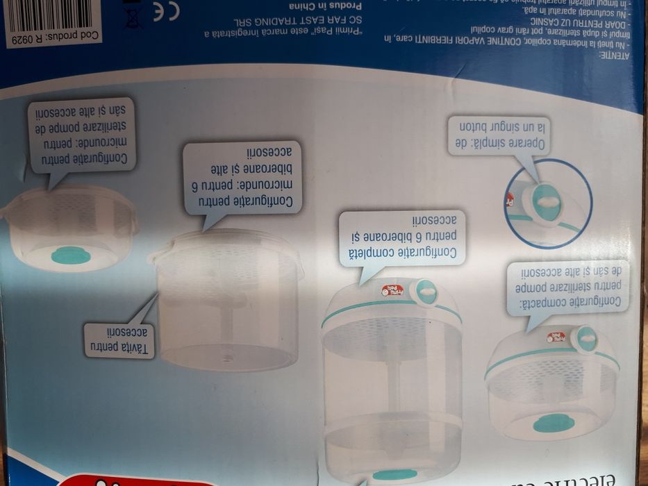 Sterilizator Primii pași