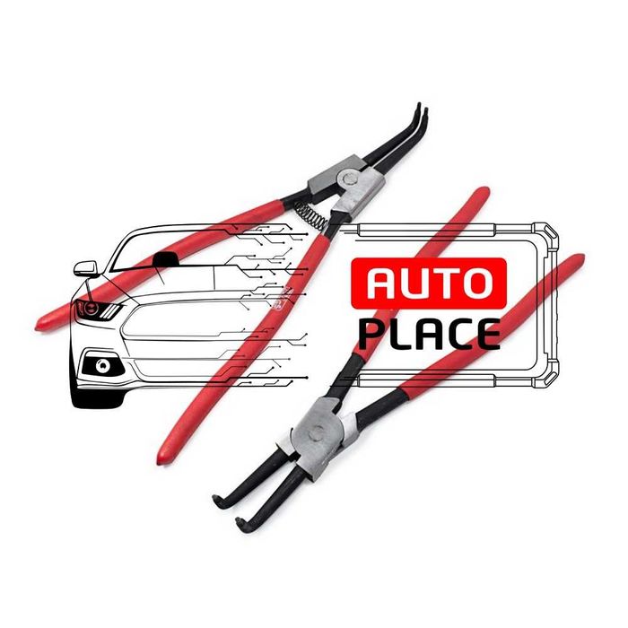 Комплект зегер клещи 12” 4 части ForceKraft