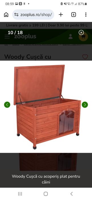 Cusca caine talie medie