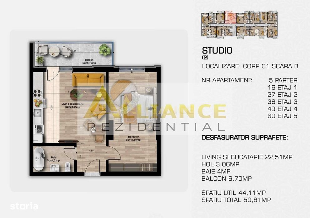 Studio Premium De Vânzare Complex Nou, 5 Minute Metrou Berceni
