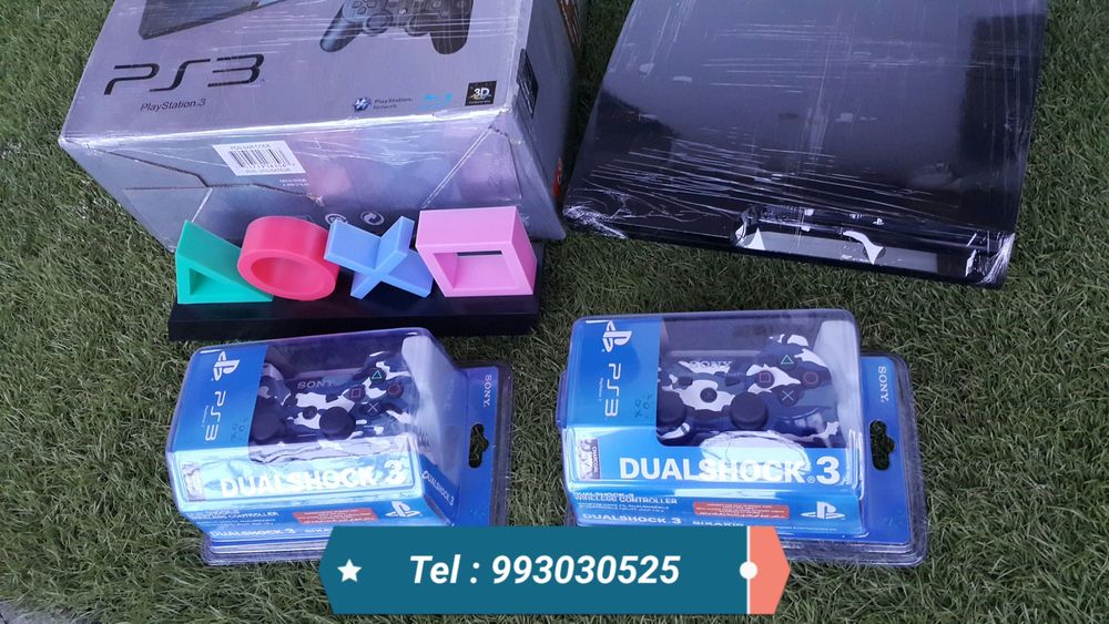 Playstation 3 Slim.HD + 2ta Joystick + 35 GAMES.
