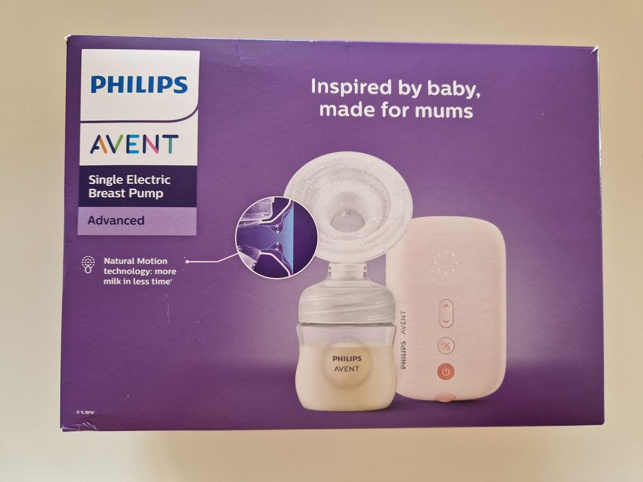 Единична електрическа помпа за кърма Philips Natural Motion