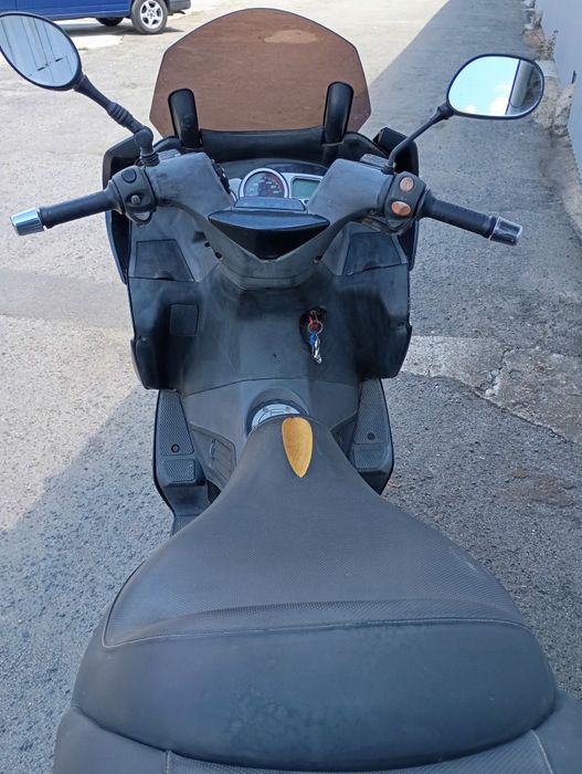 Gilera Nexus 500 cc sunet brutal