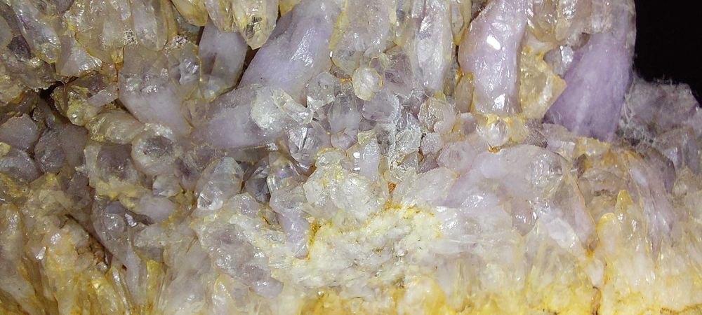 Друза натурален Аметрин от хасковски минерални бани