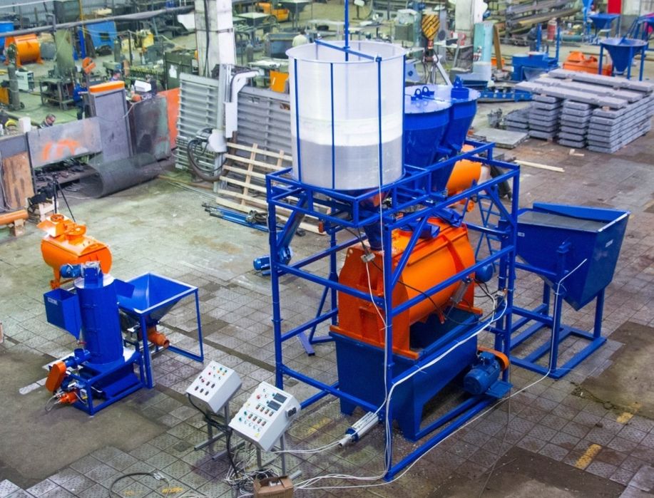 Продается готовый бизнес завод по производству полистиролбетона,