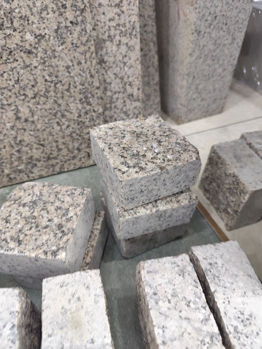 Гранит Брусчатки Каменный ковёр Травертин