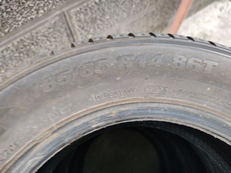 Vând Set Cauciucuri 185/65/14 M+S Kumho DOT 2025 Import recent Germania