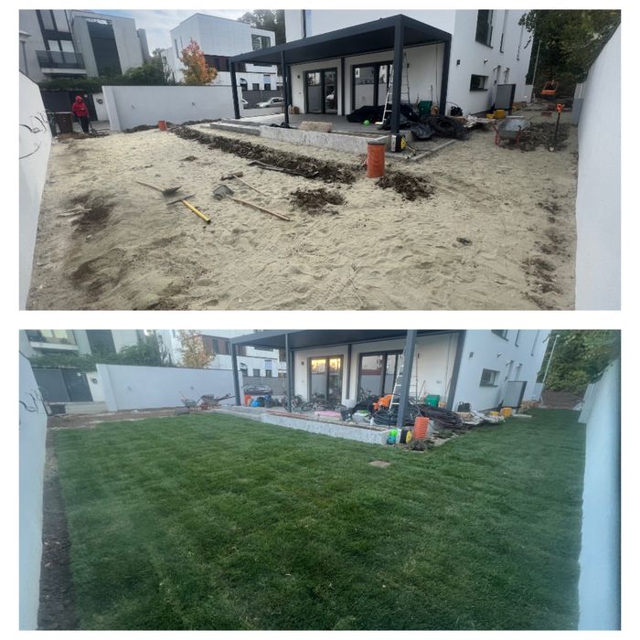 Intretinere si amenajare gradini, spatii verzi si sisteme de irigatii