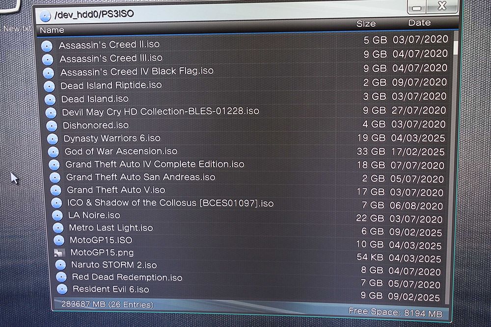 PlayStation 3 Super Slim 500GB HEN