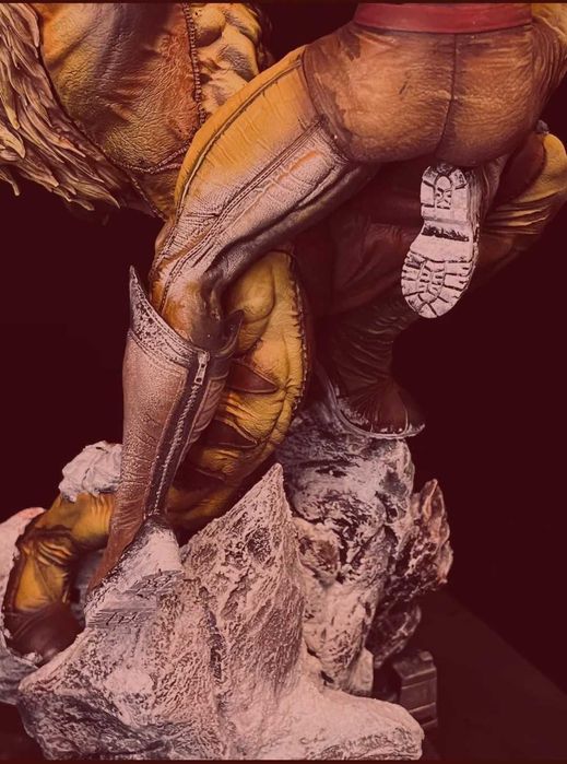 Marvel Х- мен Wolverine vs Sabertooth Статуя шедьовър на Уовърин срещу Съблезъб статуя
