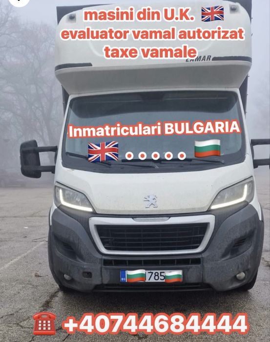 Inmatriculari Bulgaria masini din UK