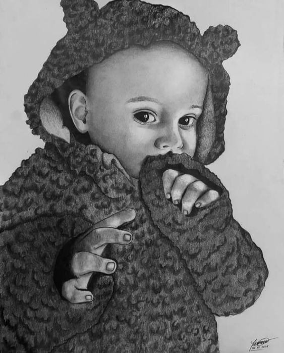 Portrete realizate manual