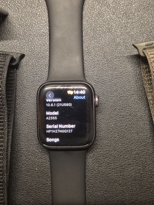Apple Watch SE LTE (Cellular) 40mm Space Gray + Curele si Cablu