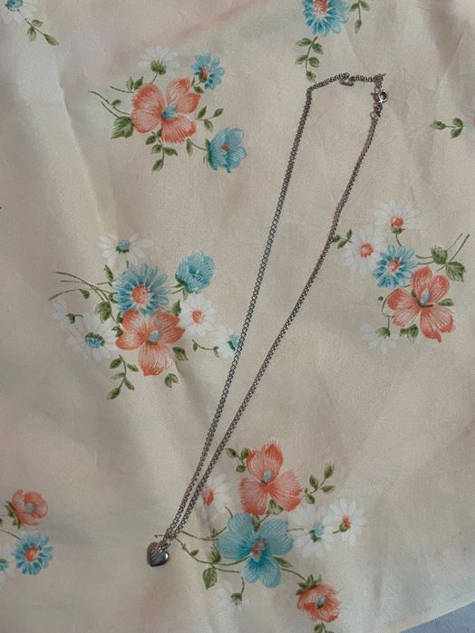 Сребърна гривна пръстен обеци колие