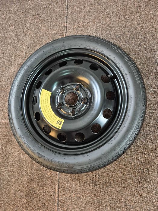 Roata Rezerva SLIM 5x112 16'' NOUA DOT 2024 - OEM Audi A3 VW Golf Passat Touran Sharan Caddy T-Roc Skoda Octavia Superb YETI Cupra Seat NOUA !