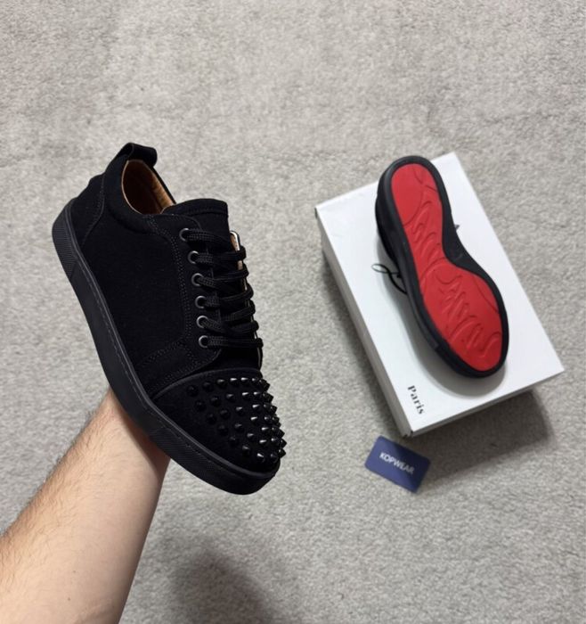 Adidasi Christian Louboutin Low Lobotin Lubutin Lobotan