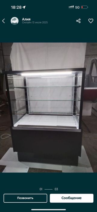 Витрина кондитерская