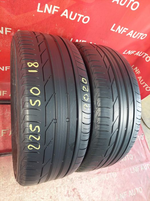 Anvelope de VARA - 225/50/18 - BRIDGESTONE - 6 MM - DOT 2020 !