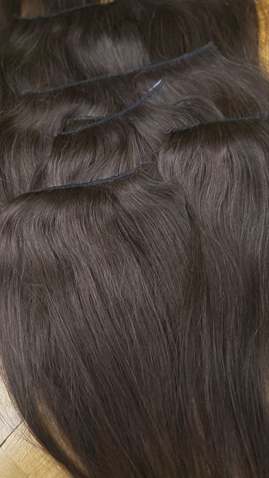 Extensii clip-on din păr natural 100%