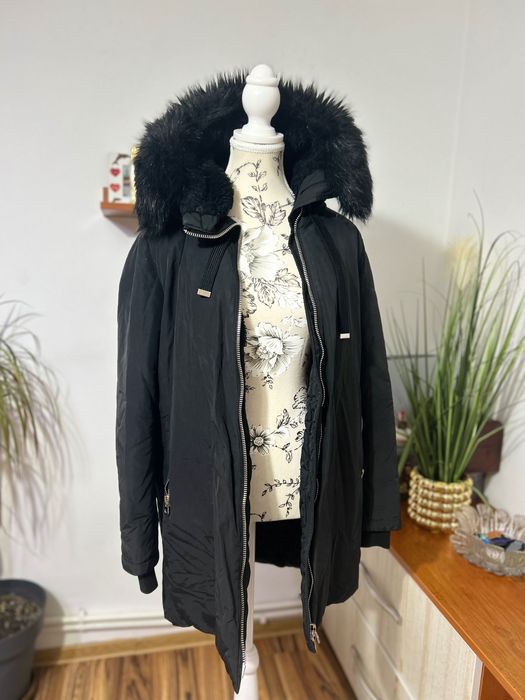 Geacă ZARA îmblănită nouă