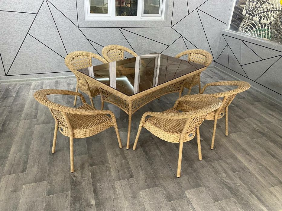 Ratan toqima  stol stullar