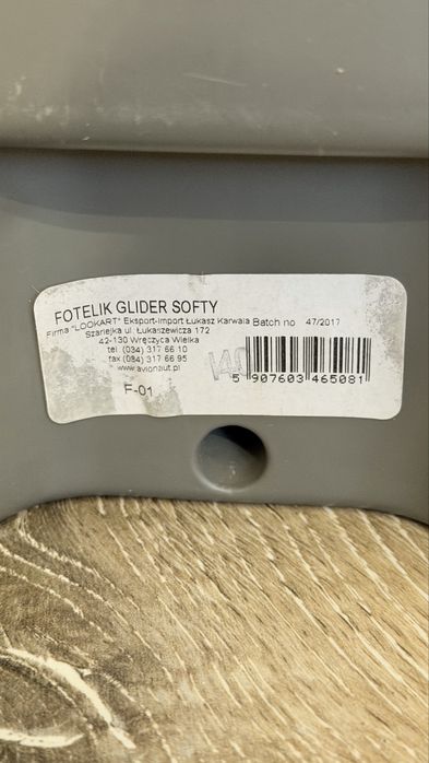 Столче за кола Avionaut glider royal isofix black