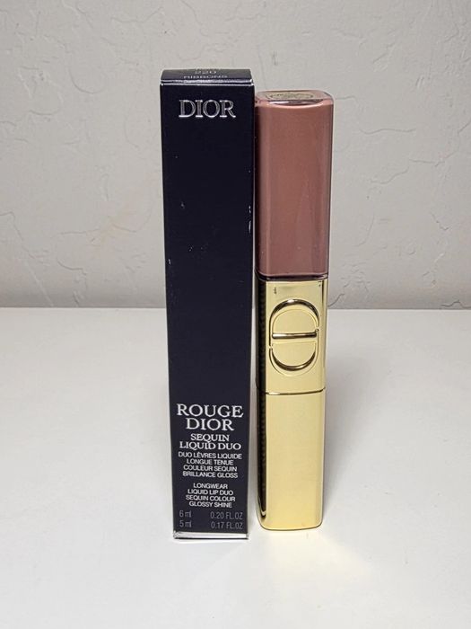 Dior 220 sequin rouge duo оригинално блестящо червило Ribbons