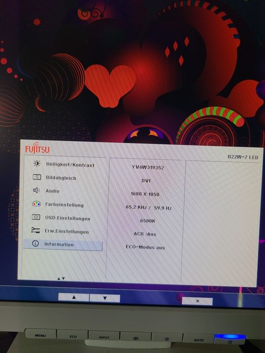 Монитор   FUJITSU   b22w-7  1680x1050