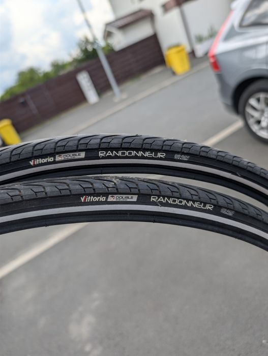Set anvelope cauciucuri bicicleta șosea 700x28 ETRTO 28-622 protecție pană