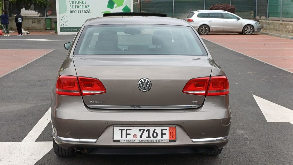 Vw Passat B7 Highline 1.4 TSI/122 cp An 2011 Euro5  Dublu Climatronic