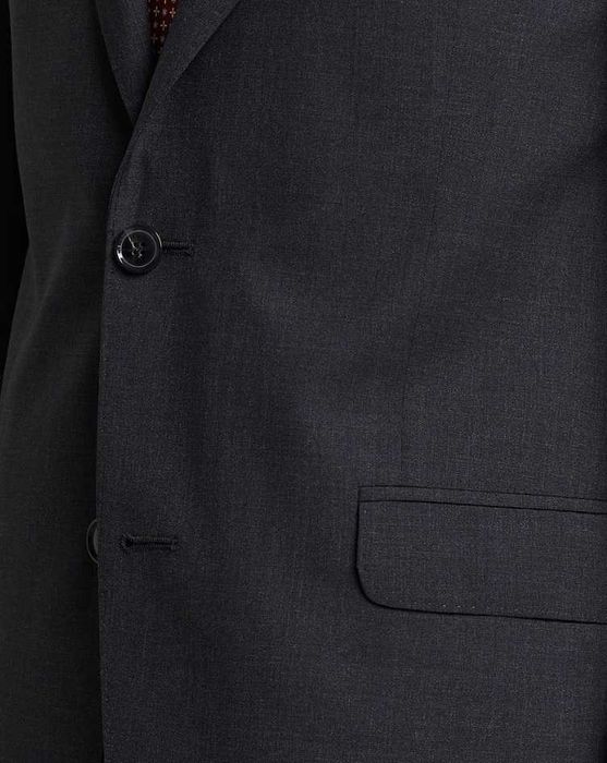 Sacou blazer de lux 50 L slim Oscar Jacobson lana super 120's gri