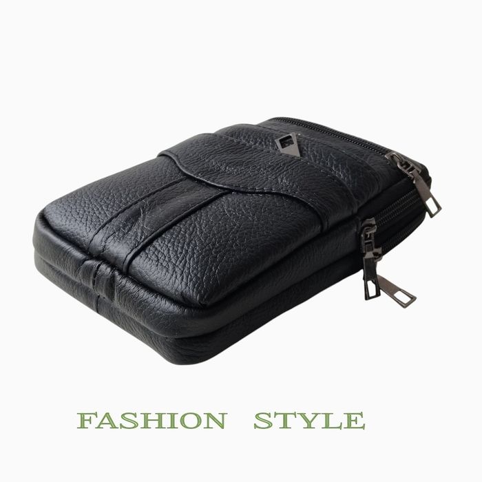 Мъжка чанта от естествена кожа