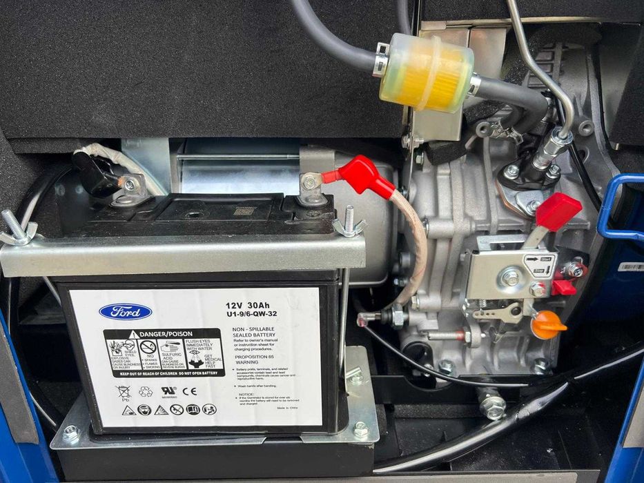 Генератор Ford – 7,9 KVA, Безшумен, с AVR (Нов) + Видео