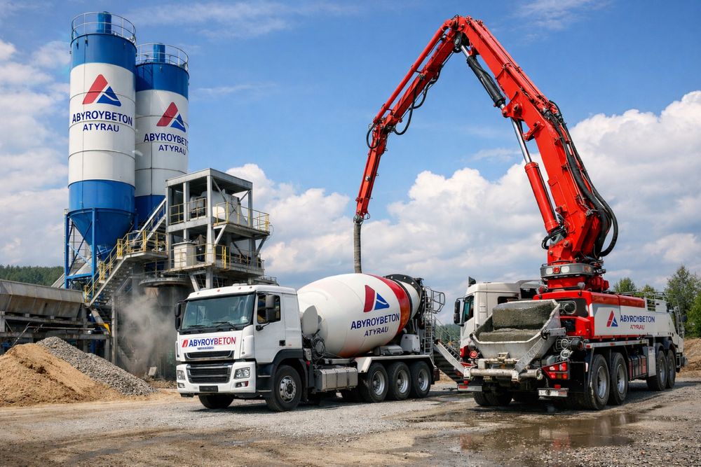 Бетон от производителя в Атырау