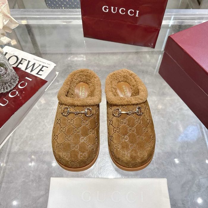 Papuci Gucci - calitate premium piele naturala 100%