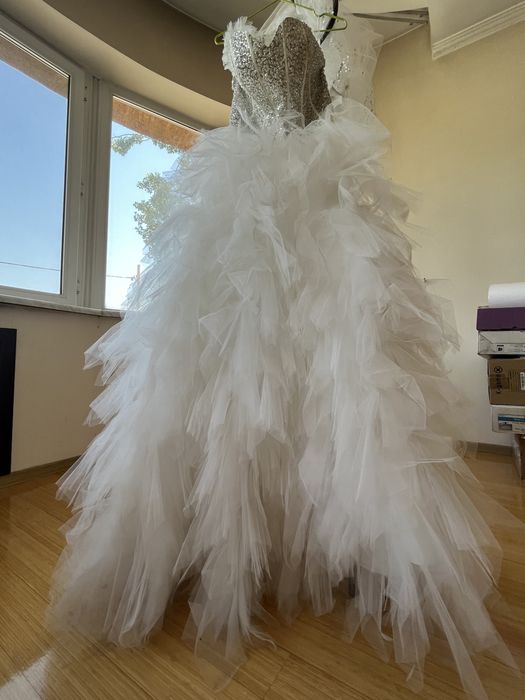 Платье свадебное и кыз узату