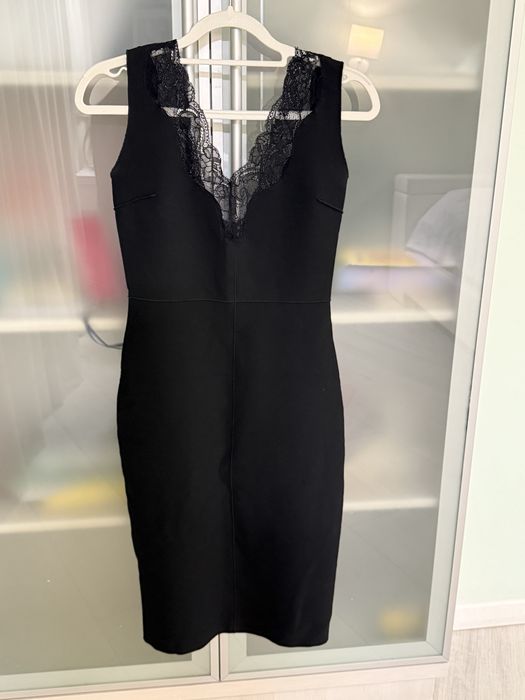 Zara черное платье