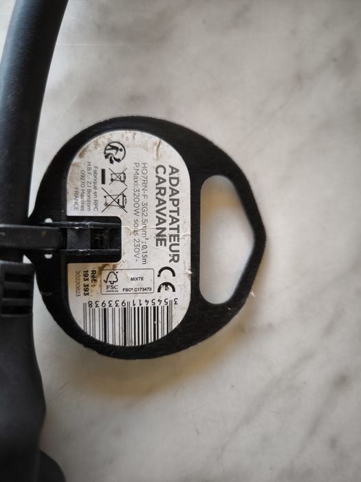 Adaptor priza Zenitech rulota/autorulota