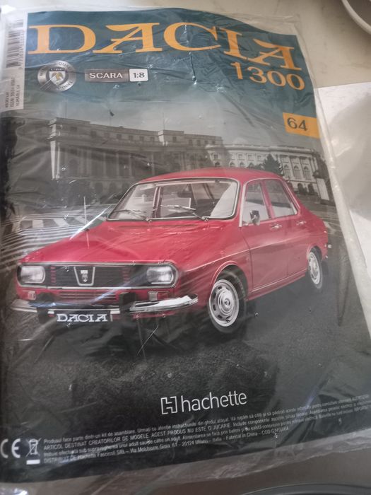 Vând reviste macheta dacia 1300 scara 1la 8