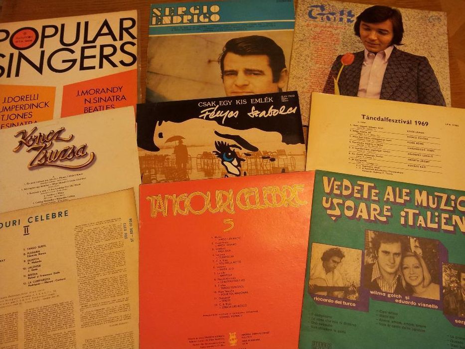 Disc discuri placa placi vinil -1- muzica usoara - retro