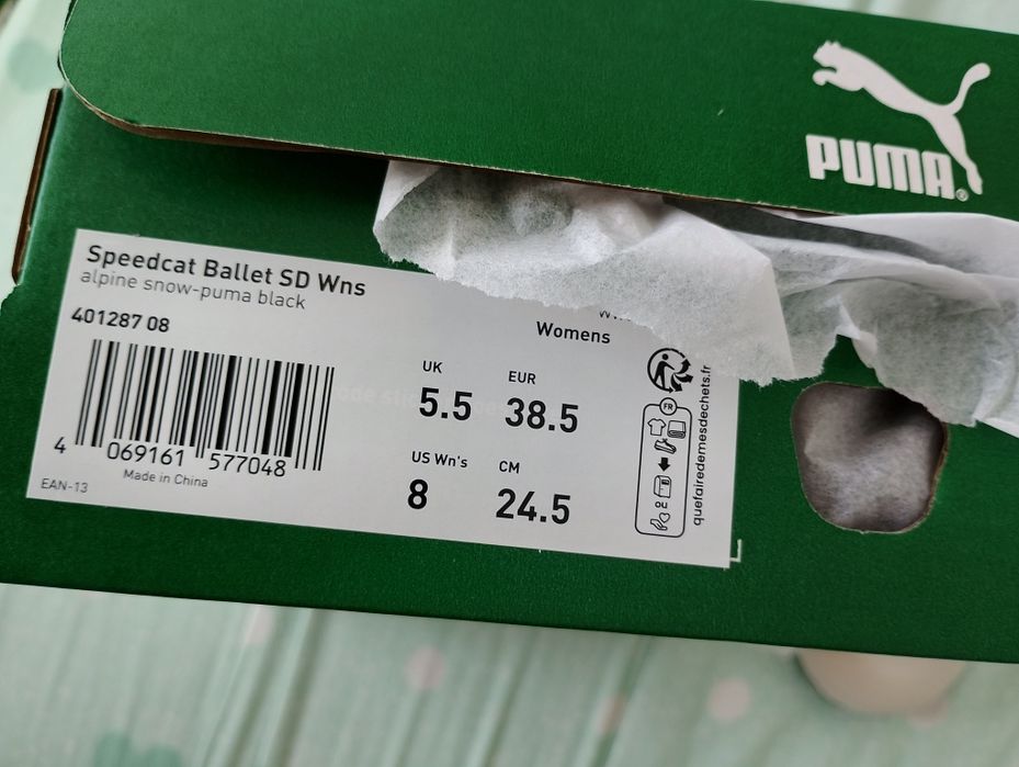 Balerini Puma Speedcat 38.5
