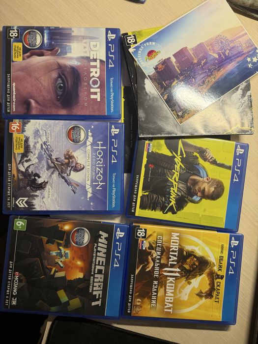 Оригинальные диски на PS4