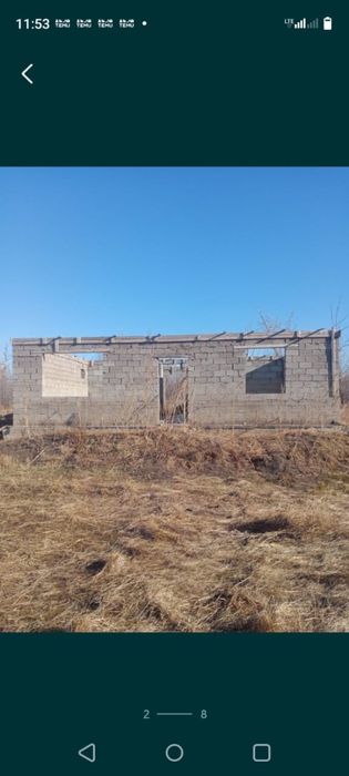 Продается недостроенный дом