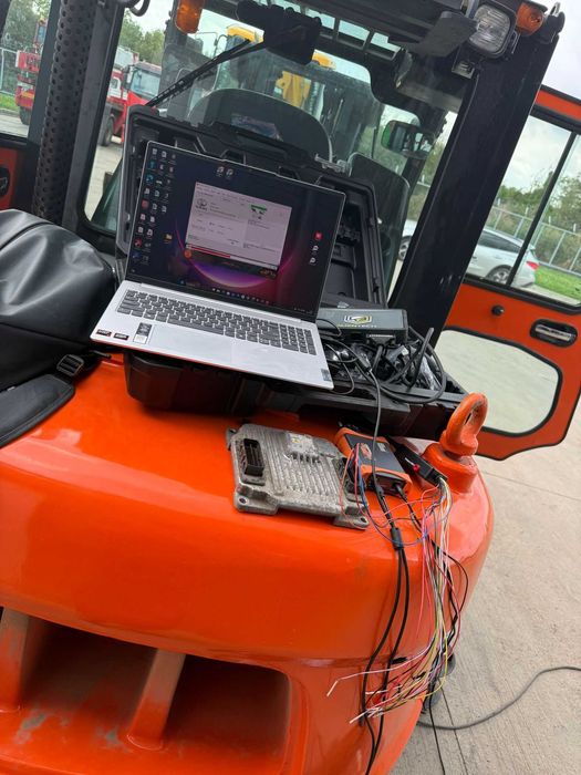 Diagnoza tester utilaje de constructii si agricole solutii Adblue DPF EGR Manitou Magni Caterpillar komatsu jcb Case New holland genie haulotte