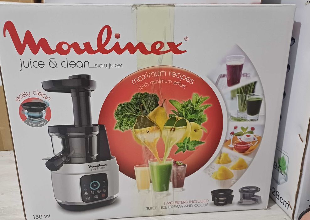 Соковыжималка Moulinex juice & clean zu420e10